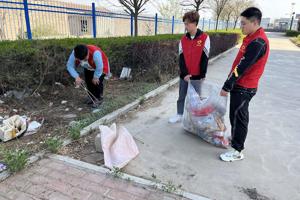 “三抓三促”进行时  农机与汽车学院组织学生进社区开展志愿服务活动